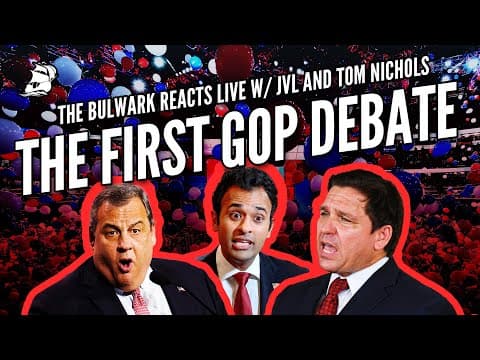 Live Reaction to 1st GOP Debate! Everyone Hates Vivek! DeSantis is a Weirdo! & Haley Impresses? thumbnail
