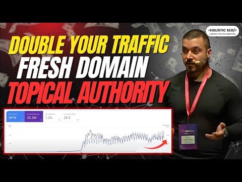 Doubling Traffic with a Fresh Domain Migration - Ranking Signal Transfer SEO Case Study thumbnail
