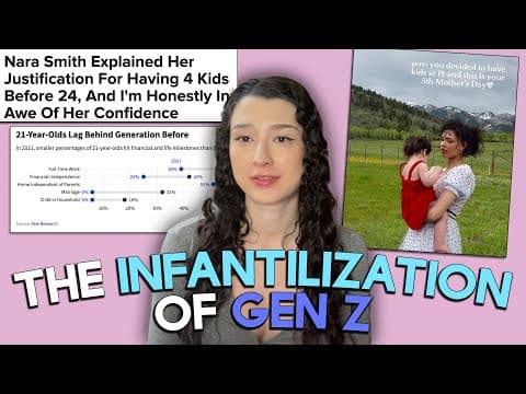 Nara Smith & the effects of infantilizing young adults thumbnail