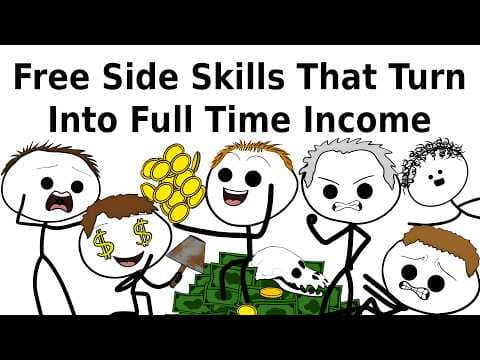 How to Turn Free Skills Into Full-Time Income thumbnail