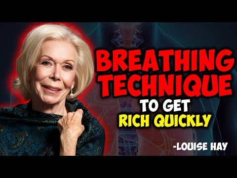 Breathing Technique for Calm + Abundance Focus | In the Style of Louise Hay thumbnail