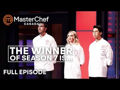 Back to Win Finale in MasterChef Canada | S07 E12 | Full Episode | MasterChef World thumbnail