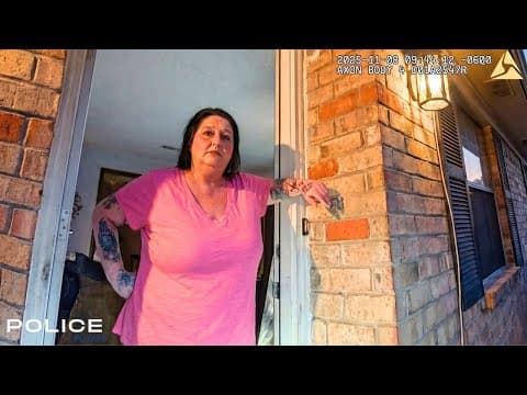 Police Surprise Toxic Mother at Her Door, Ends Horribly thumbnail