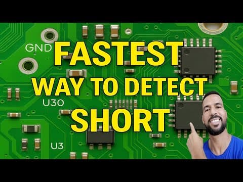The FASTEST Way to Find Shorts on Any Motherboard🔥| Laptop Short Circuit Repair thumbnail