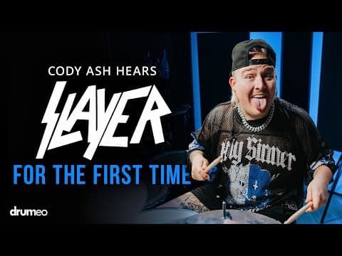 Jelly Roll Drummer Hears Slayer For The First Time thumbnail