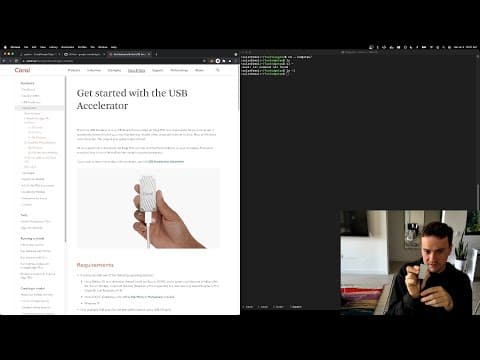 George Hotz | Programming | tinygrad: adding support for google coral? (stream saturday) | Edge TPU thumbnail