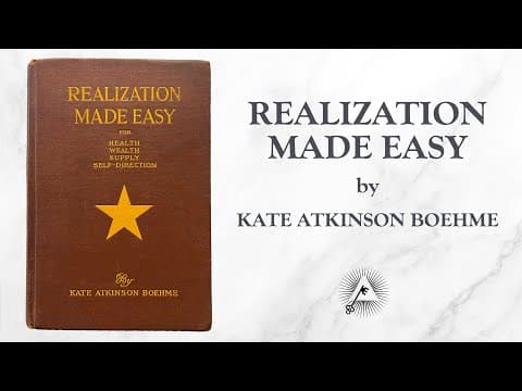 Realization Made Easy (1902) by Kate Atkinson Boehme thumbnail