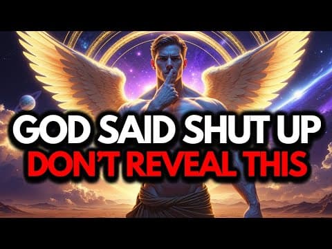 Chosen Ones: God Said, Keep This Completely Private — Do Not Reveal It To Anyone thumbnail