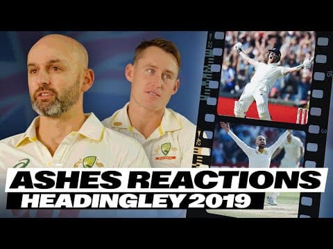 "The umpire panicked" 😬 | Australian players react to Ashes moments: Stokes' Headingley heroics thumbnail
