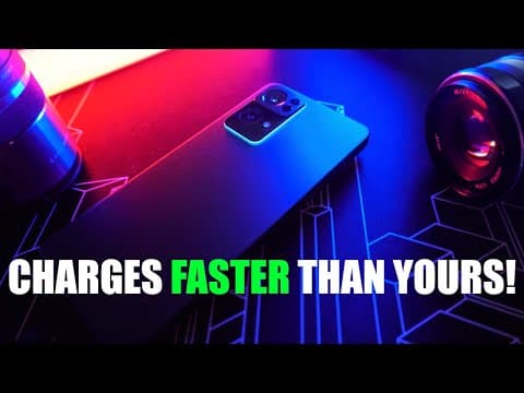 FASTEST Charging Phone I've Ever Reviewed  - Oppo Reno 7 Pro 5G thumbnail