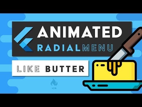 Flutter Animation -  Radial Menu at 60FPS thumbnail