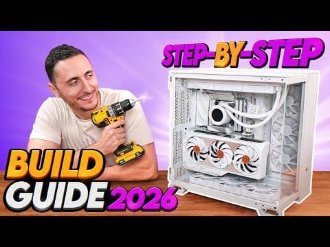 How to Build a PC - Full Detailed Build Guide (2026) thumbnail