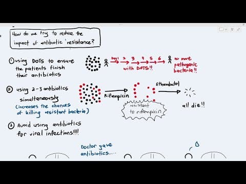 10-9 Impact of Antibiotic Resistance, and How to Reduce it. (Cambridge AS A Level Biology, 9700) thumbnail