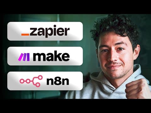 1 Automation Built On 3 Different Platforms (n8n vs Make vs Zapier) thumbnail