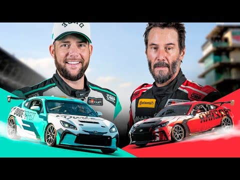 Dude Perfect vs Keanu Reeves (150 MPH) thumbnail