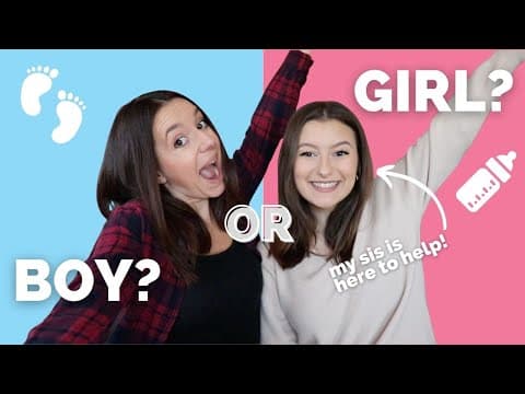 Testing Old Wives Tales with My Sister | BOY or GIRL?!? thumbnail