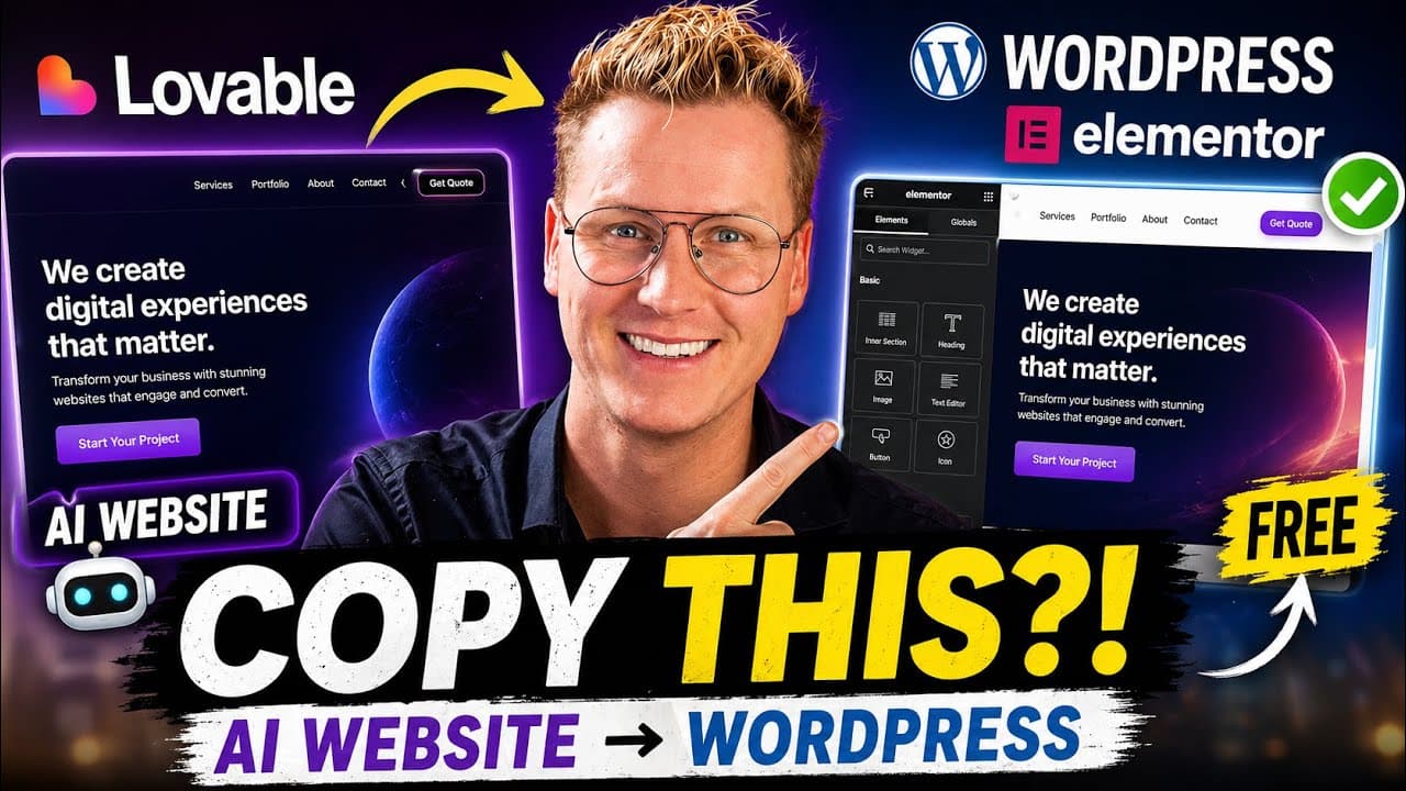 YouTube video player