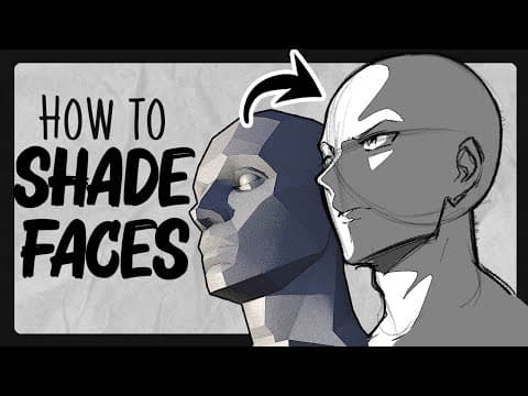 How to SHADE FACES | Tutorial | DrawlikeaSir thumbnail