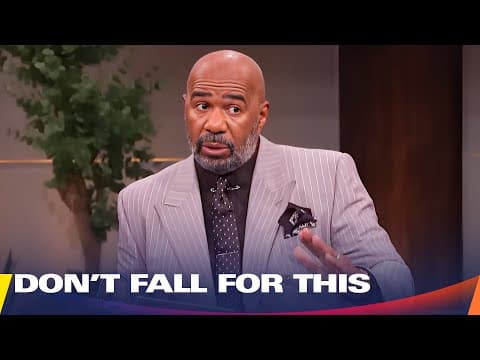 Spot The RED FLAGS in Text Messages | Steve Harvey thumbnail