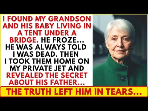 I Found My Grandson and His Baby Homeless Under a Bridge, I Took Them Home on My Private Jet and... thumbnail