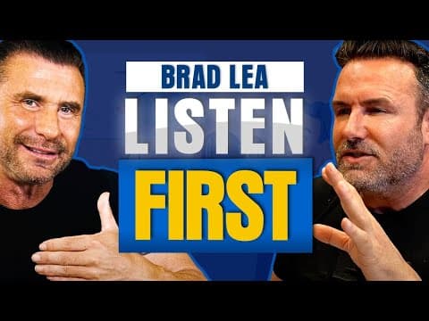 How to Sell Anything to Anyone | Brad Lea thumbnail