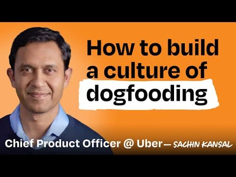 Why Uber’s CPO delivers food on weekends | Sachin Kansal thumbnail