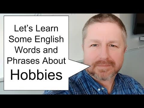 What Are Some Fun Hobbies to Explore in English? thumbnail