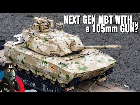 China unveiled its next gen, futuristic tank - Here's a deep analysis thumbnail