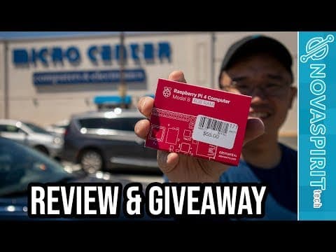 Raspberry Pi 4 Review with Benchmarks 2019 thumbnail