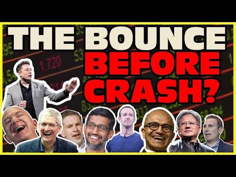 FAANG Stocks: The Bounce Before The Crash? thumbnail