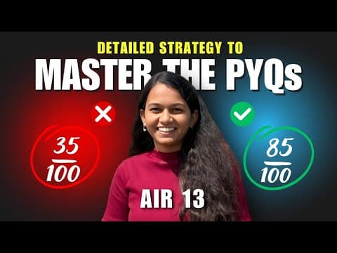 The Correct Way to Solve GATE PYQs | Do’s and Don’ts to Get a Top Rank ✅ thumbnail