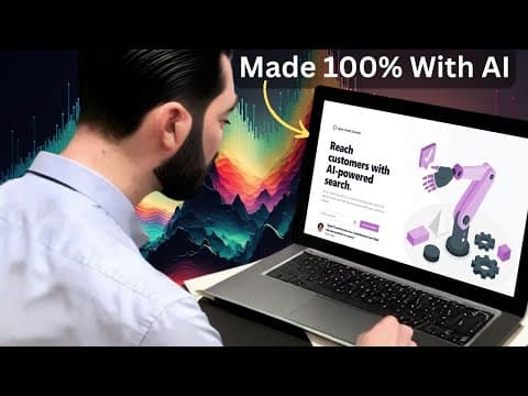 Can One AI Prompt Create a Whole Website? thumbnail