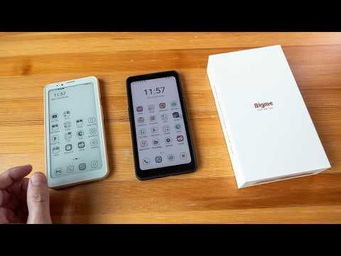 Hibreak Pro Color e-ink phone FIRST Impressions thumbnail