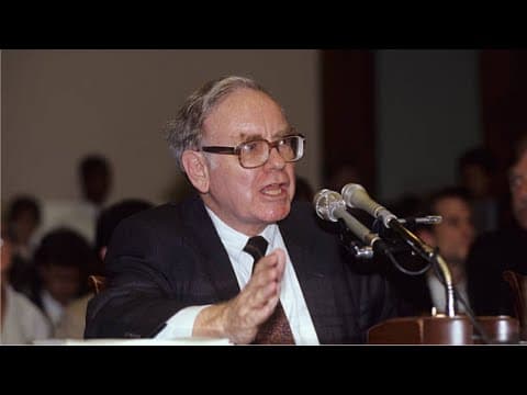 Warren Buffett | Testimony | Salomon Brothers | Securities Trading Investigation | 1991 thumbnail