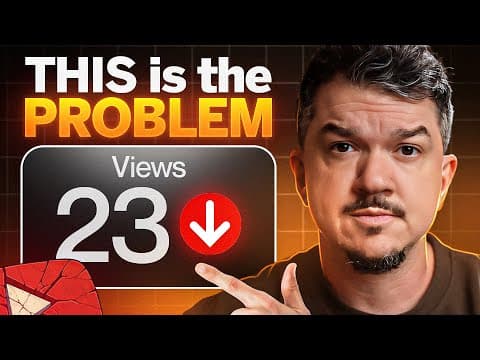 If Your Videos Die Under 500 Views… Stop Doing This thumbnail
