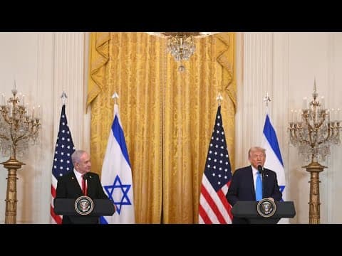 President Trump Holds a Press Conference with Prime Minister Netanyahu of Israel thumbnail