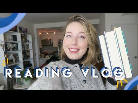 READING VLOG: Defeating A Month Long Reading Slump + 3 Books! thumbnail