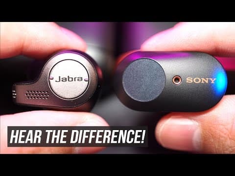 Sony WF-1000XM3 vs Jabra Elite 65t Call Quality - Hear the Difference! thumbnail