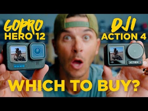 GoPro Hero 12 vs DJI Osmo Action 4 - IN-DEPTH COMPARISON thumbnail