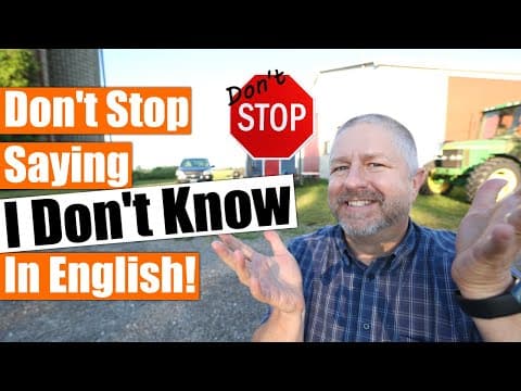 What Are Some Alternatives to Saying I Don't Know? thumbnail