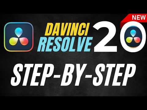 Give Me 30 Minutes To Guide You In DaVinci Resolve 20 thumbnail