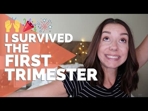 I Made it Through First Trimester of Pregnancy! Lessons Learned and How Much I've Spent thumbnail