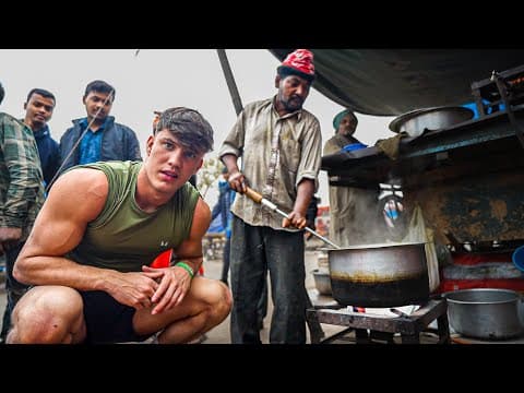 Living Off Indian Street Food For 24 Hours thumbnail