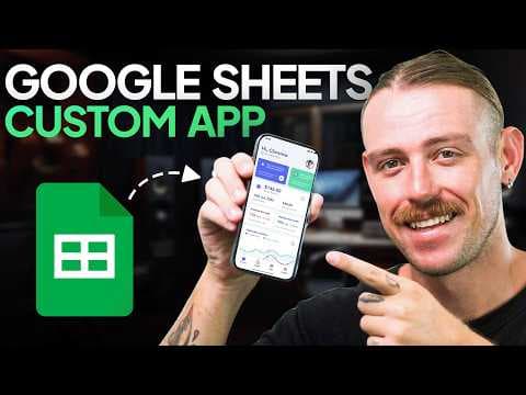 Build an App from Google Sheets in Under 20 Minutes thumbnail