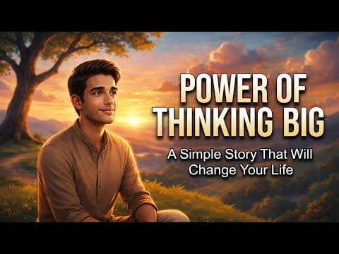 Power of Thinking Big | An Inspiring English Story thumbnail