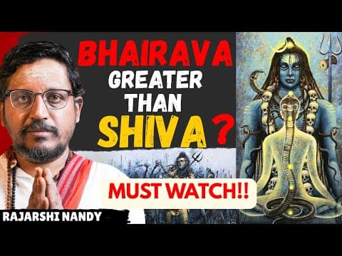 Is Your Sadhna SUFFERING Because You're Doing Shiv and Bhairava Sadhna WRONG? By Rajarshi Nandy thumbnail