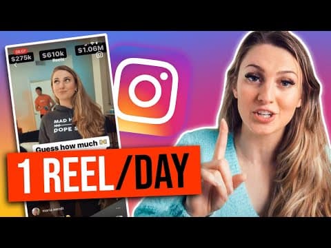 How To Easily Create A Reel a Day (8 minutes!) thumbnail
