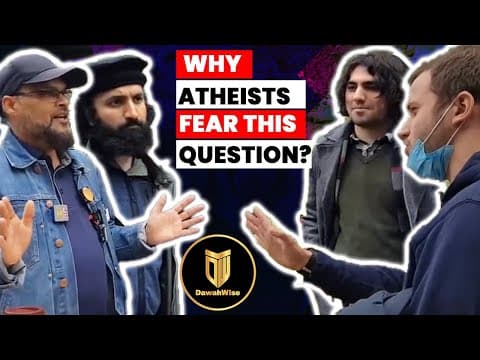 Why Atheists Fear This Question? | Hashim and Subboor | Speakers Corner | Hyde Park thumbnail