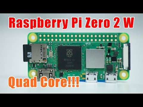 The New Raspberry Pi Zero 2 Will Blow Your Mind! thumbnail