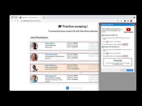 How to write a Recipe - Start/Rows thumbnail